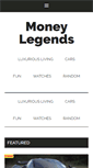 Mobile Screenshot of moneylegends.com